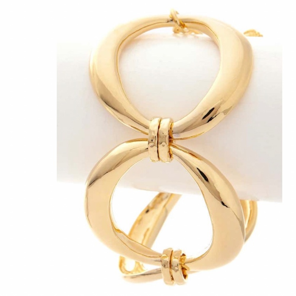 Rivka Friedman 18K Gold Clad Brass Bracelet